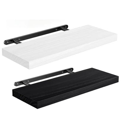 Floating Shelves Wall Mount - Solid Wood Storage for Any Room