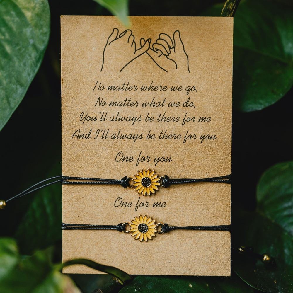 Set bracelet "Tournesol"