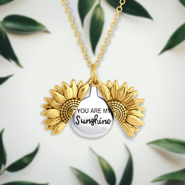 "You are my sunshine" collier